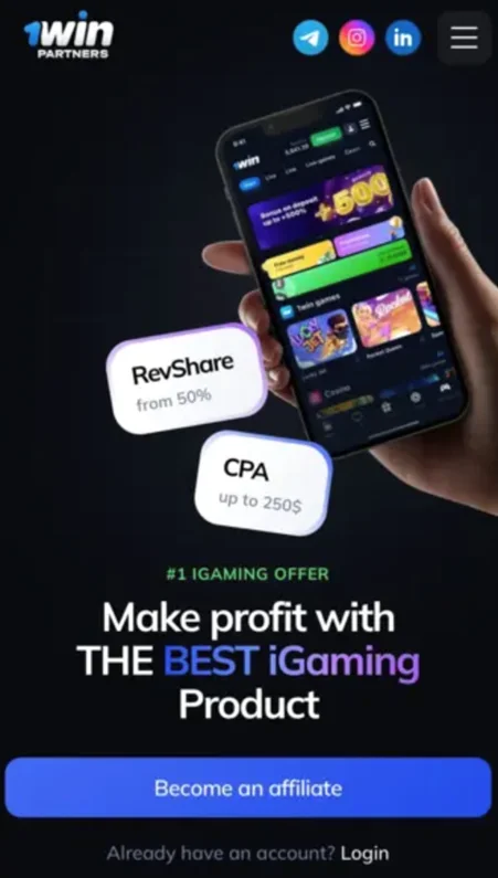 1win Partners apk