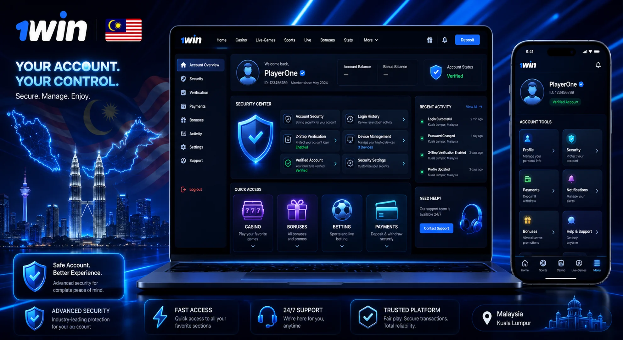 Account Security and Tools